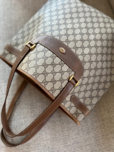 Torba Gucci Tote Bag Beige Brown GG - sprzedana
