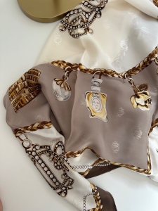 Jedwabna apaszka vintage Christian Dior - sprzedana