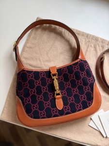 Torebka Gucci Jackie 1961 GG Small Wool - sprzedana
