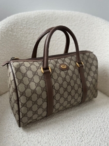 Torebka kuferek Gucci Mini Boston GG - sprzedana 