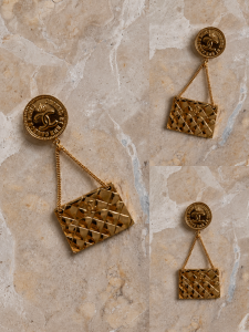 Broszka vintage Chanel Bag Brooch 1995 rok - dostępna