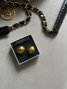 Klipsy vintage Chanel - sprzedane