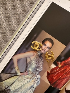 Klipsy vintage Chanel - sprzedane