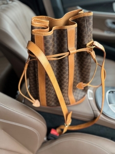 Torebka worek Céline Macadam Bucket Bag - sprzedana