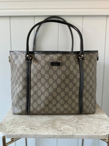 Torebka Gucci Brown GG Tote Shoulder Bag - sprzedana