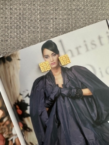 Klipsy vintage Christian Dior - sprzedane